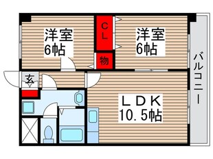 ブライトステ－ジ南柏の物件間取画像